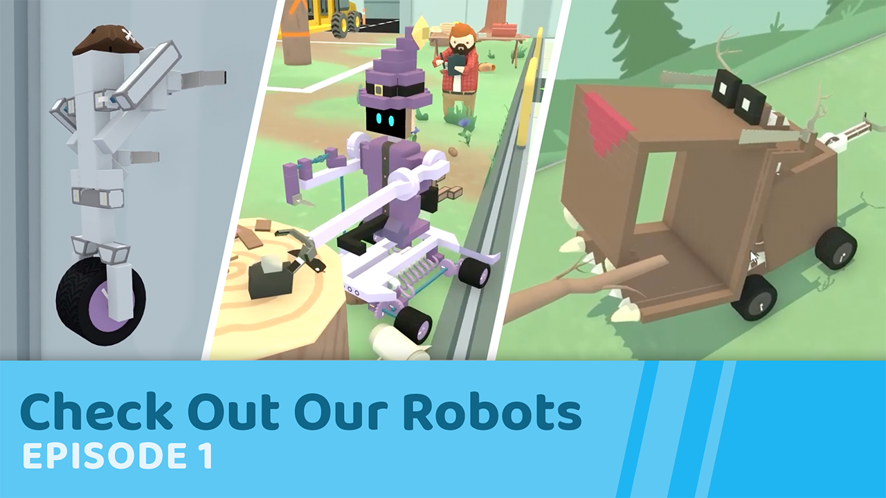 Check Out Our Robots – Episode 1
